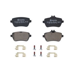 Conjunto de pastilhas de travão BREMBO P 50 117, atrás