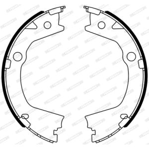 Bremsbackensatz FERODO FSB4318