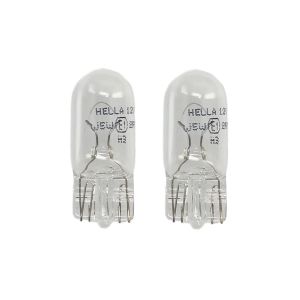 Lâmpada HELLA W5W Standard 12V, 5W, 2 peça