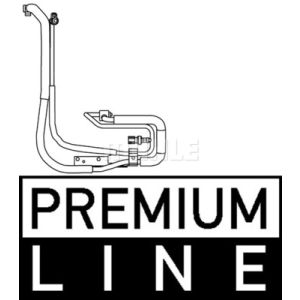 Hochdruck-/Niederdruckleitung, Klimaanlage MAHLE AP 95 000P