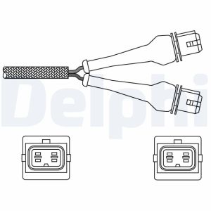 Sonde lambda DELPHI ES20244-12B1