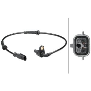 ABS-sensor HELLA 6PU 012 679-121