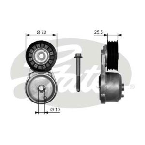 Tendicinghia, cinghia a V GATES T38103