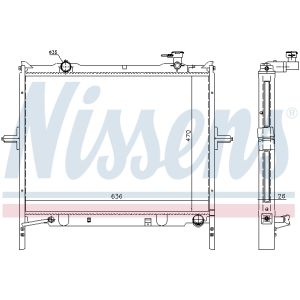 Radiator, motorkoeling NISSENS 66767