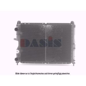 Radiador, arrefecimento do motor AKS DASIS 010120N