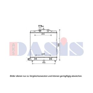 Motorkühler AKS DASIS 510145N