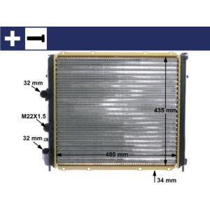 Raffreddatore motore MAHLE CR 1502 000S