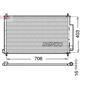 Kondensator, Klimaanlage DENSO DCN40013