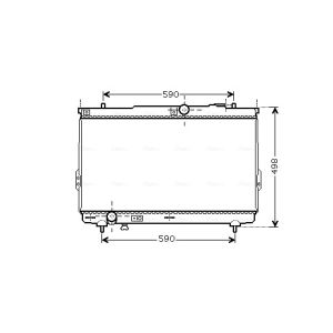 Motorkühler AVA COOLING HY2111
