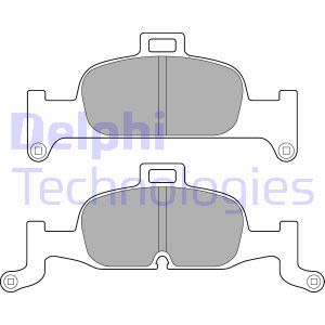 Remblokset DELPHI LP3239, voor