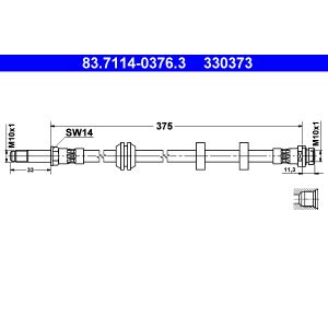 Remleiding ATE 83.7114-0376.3