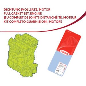 Kit de juntas, motor CORTECO 83403908