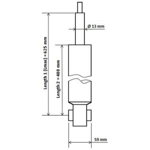 Amortiguador Excel-G KYB 3448024