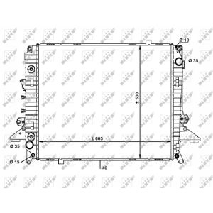 Radiateur, refroidissement du moteur NRF 58463