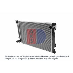 Motorradiateur  AKS DASIS 480048N