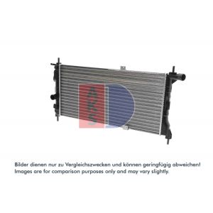 Motorradiateur  AKS DASIS 150630N