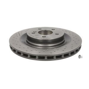 Disco de travão BREMBO 9925741 atrás, ventilado, fenda, altamente carbonizado, 1 Peça