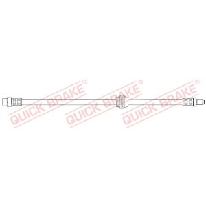 Remleiding QUICK BRAKE 32.116