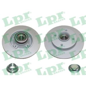 Disco de freno LPR C1036PRCA