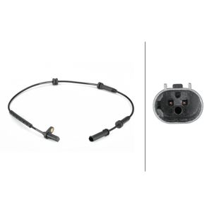ABS-sensor HELLA 6PU 012 806-591