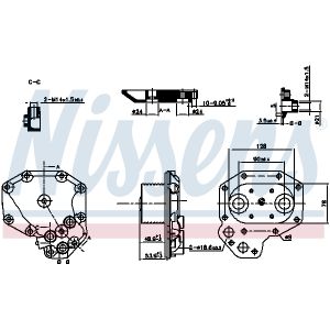 Radiateur moteur NISSENS NIS 91140