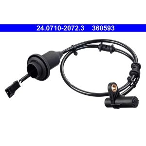Sensor de velocidad, ABS ATE 24.0710-2072.3