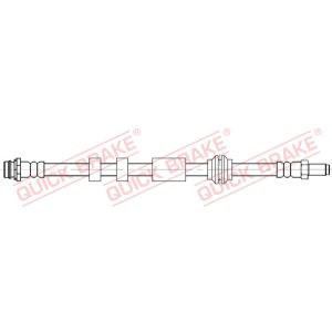 Flexible de frein QUICK BRAKE 32.842