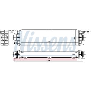 Intercooler NISSENS 961546