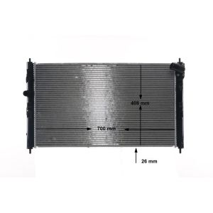 Arrefecedor do motor MAHLE CR 2239 000S