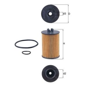 Filtro Motore Knecht OX 382D - Diametro 57.1mm Altezza 89.5mm - Foto 10