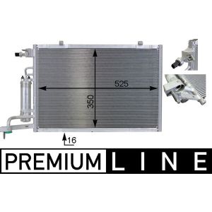 A/C-kondensor MAHLE AC 7 000P