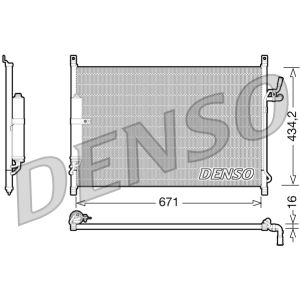 A/C-kondensor DENSO DCN46015