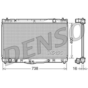 Arrefecedor do motor DENSO DRM50043