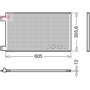Condenseur (climatisation) DENSO DCN23041