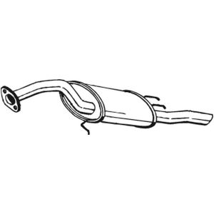 Endschalldämpfer BOSAL 228-897