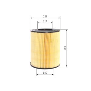 Luftfilter BOSCH FILTRY F 026 400 276