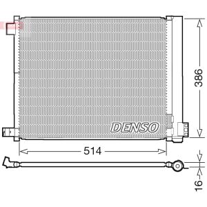 Condensator, airconditioning DENSO DCN46022