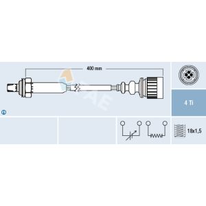 Sonda lambda FAE 77187