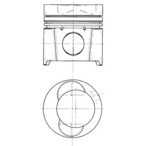 Pistón KOLBENSCHMIDT 94487600