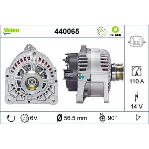 Alternador VALEO 440065