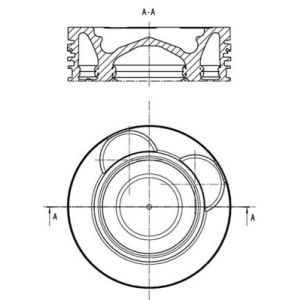 Pistão MAHLE 061 PI 00141 000