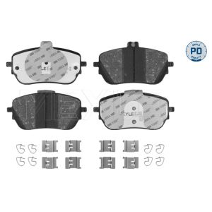 Bremsbelagsatz, Scheibenbremse MEYLE 025 229 8819/PD