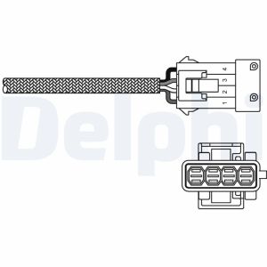 Sonde lambda DELPHI ES20309-12B1