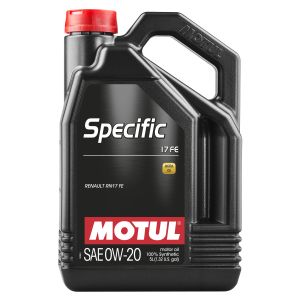 Óleo de motor MOTUL 109950 Specific 17 FE 0W20 5L