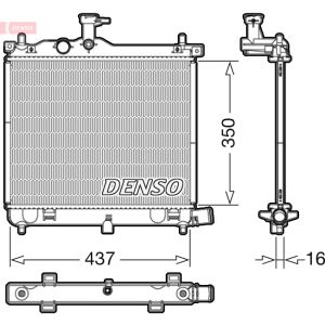 Raffreddatore motore DENSO DRM41009