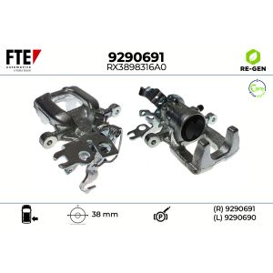 Étrier de frein FTE 9290691