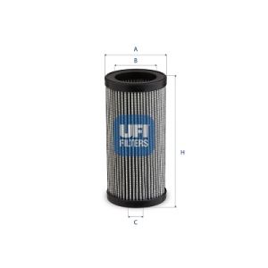 Hydraulisch filter UFI 83.117.00