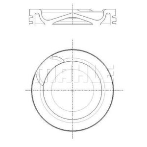 Kolben MAHLE 001 PI 00191 000