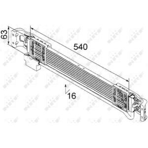 Ölkühler, Motoröl NRF 31232