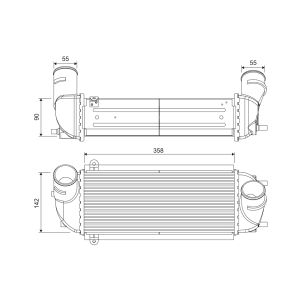 Intercooler VALEO 818688